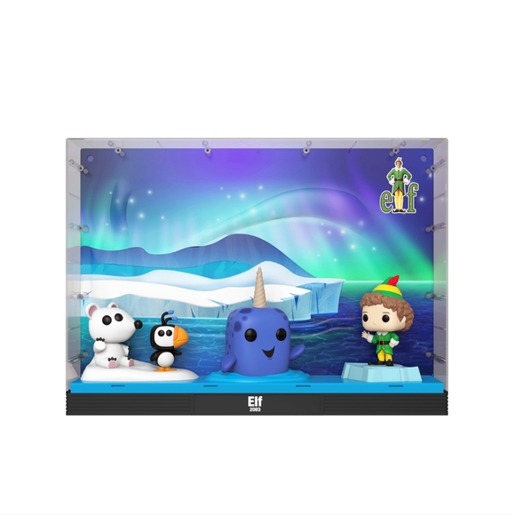 Funko Pop! Moment Deluxe: Elf - Narwhal Scene Vinyl Figures - Picture 4 of 6